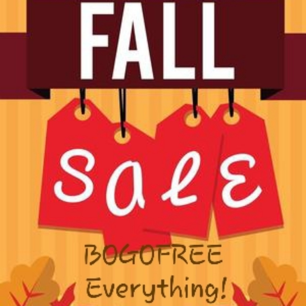 EVERYTHING BOGOFREE!! YIPPEE!!